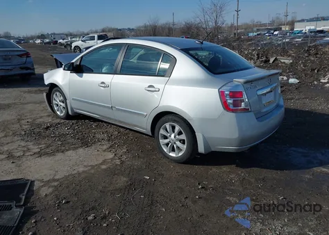 2012 Nissan Sentra 2.0 Sl from USA, damaged, VIN 3N1AB6AP0CL784932